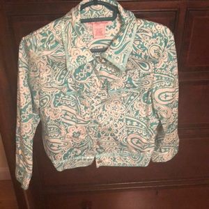 Blazer with fabulous print